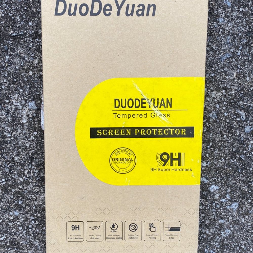 Duodeyuan Tempered Glass 9H Screen Protector Galaxy Note 10 Phone Case